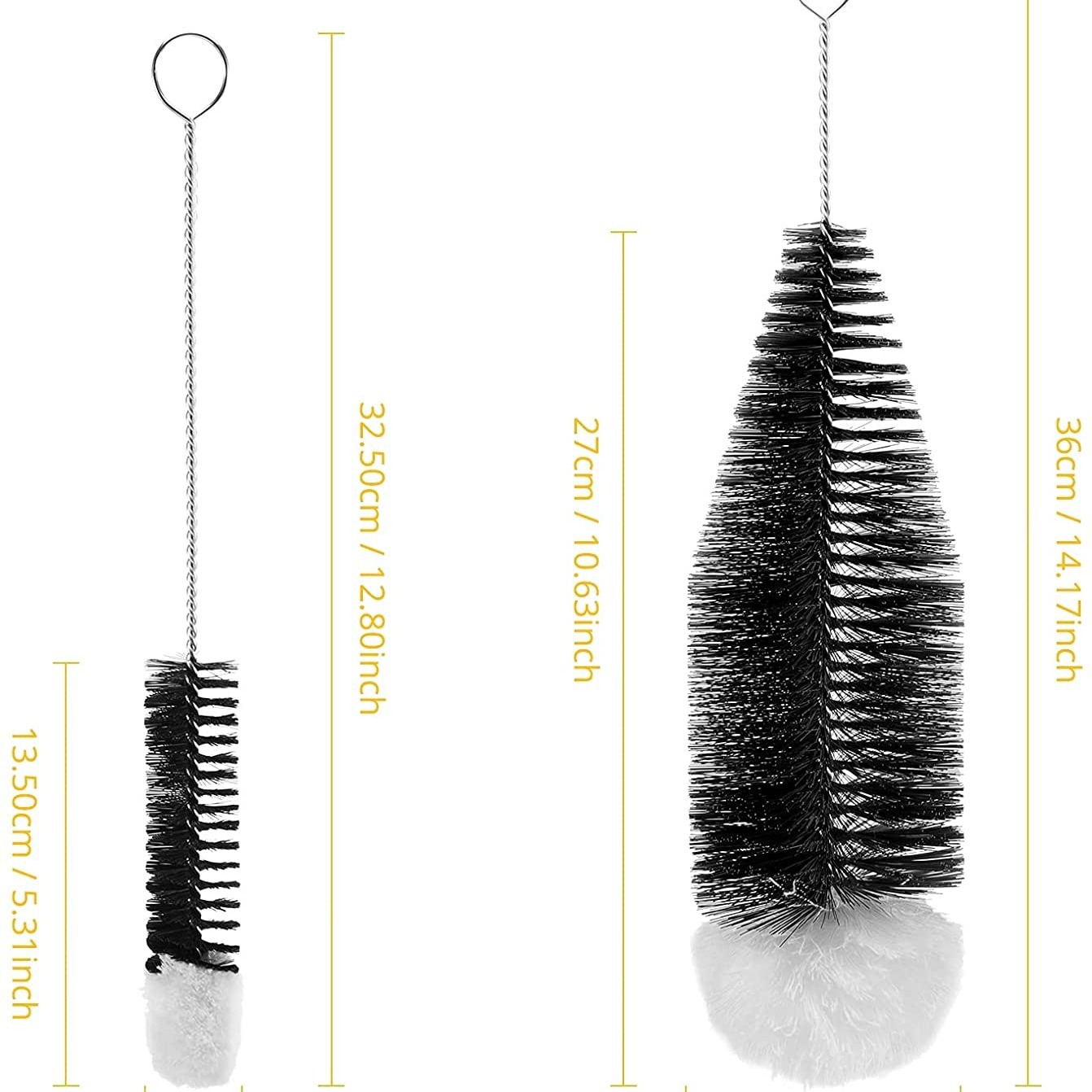 Wholesale multifunctional cleaning brush, brush for bottles, sterilizing brush, dish brush, non-rust