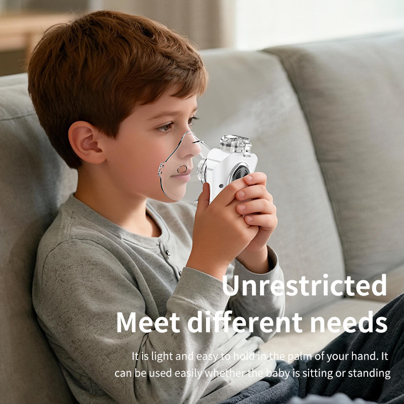 ZS102 Handheld Mini Nebulizer Home Medical Grade Lithium Battery Mesh Fine Mist Child Adult Portable Inhaler