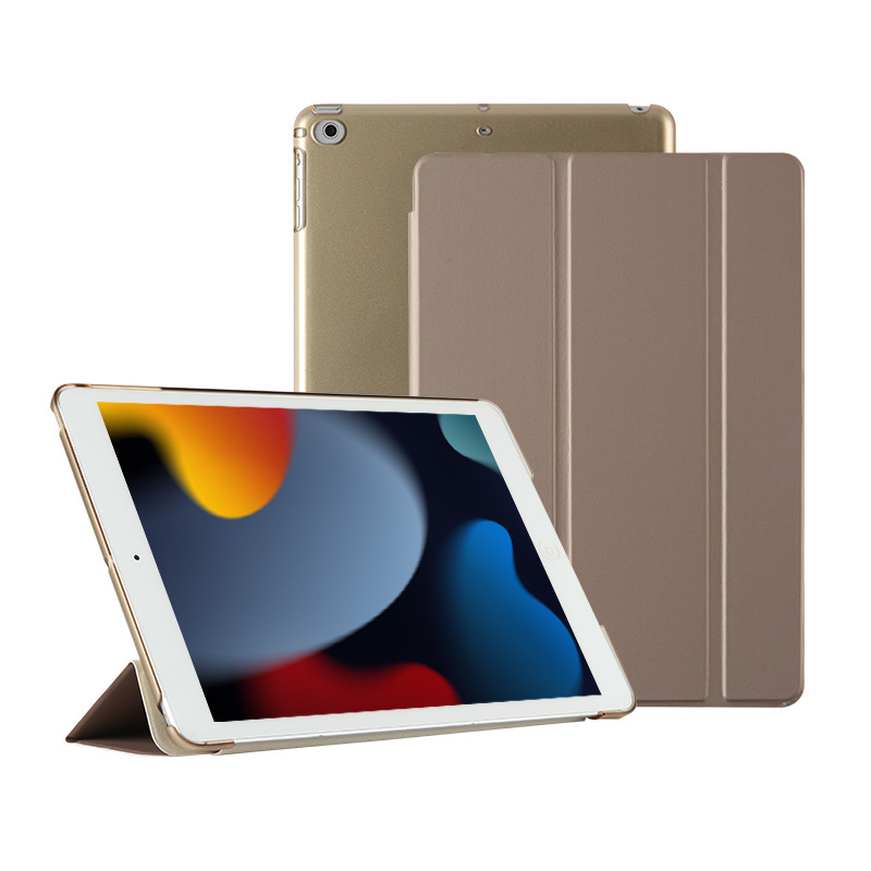 Compatible iPad Protective Case 2025 Tablet PC Leather Case iPad Protective Case Three-fold Ultra-thin Leather Case IPAD Case