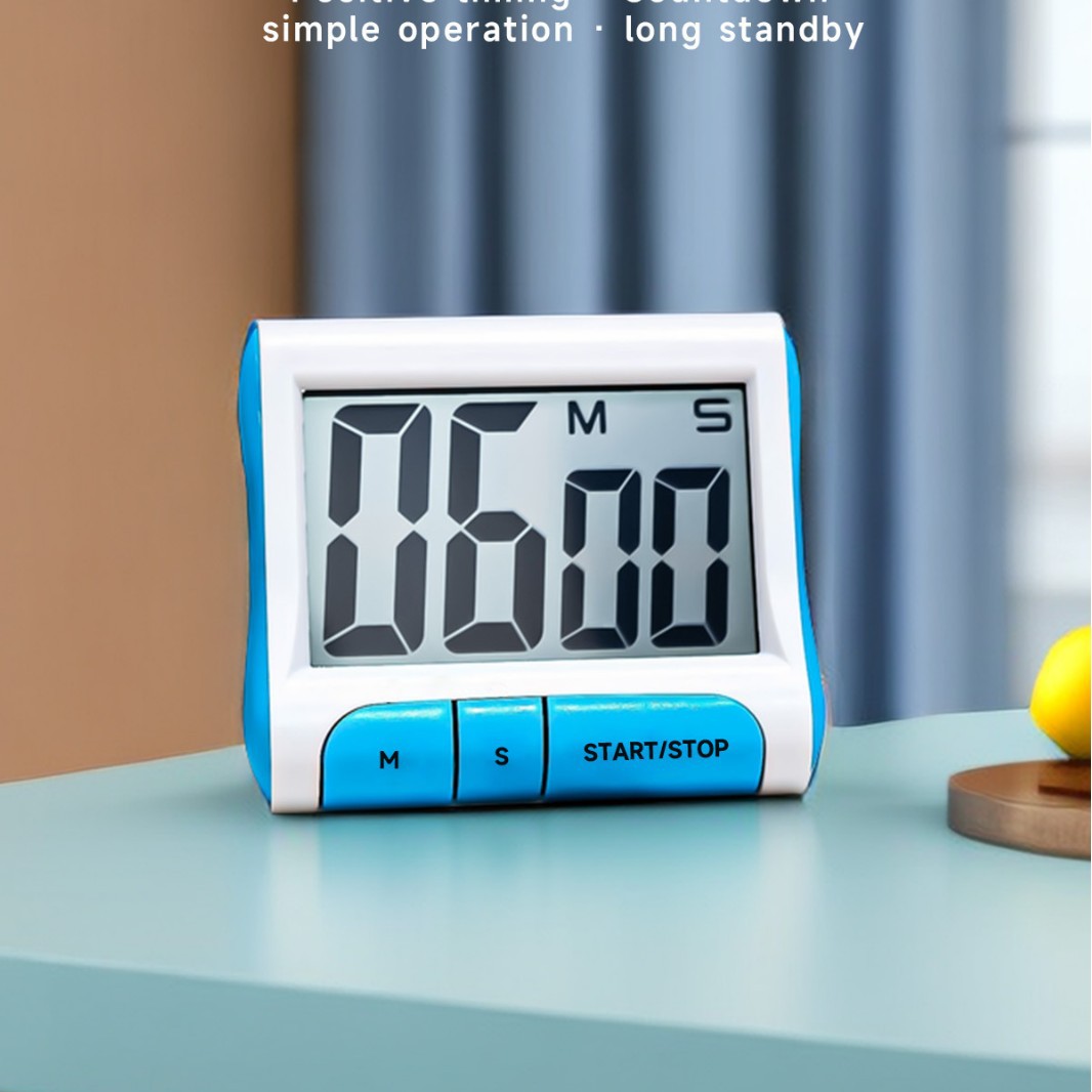 Multi-Functional Self-Discipline Electronic Countdown Reminder Kitchen Alarm Clock BBQ Digital Timer Timer