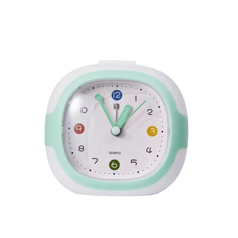 Silent Alarm Clock New Product, Student Bedside Small Alarm Clock, Bedroom Night Light Clock Desktop Clock