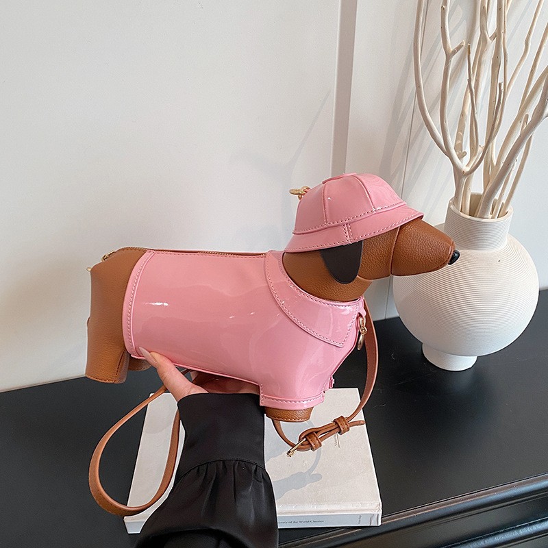 Wind Puppy Shoulder Bag for Women 2025 Street Style Niche Travel Commuter Crossbody Bag