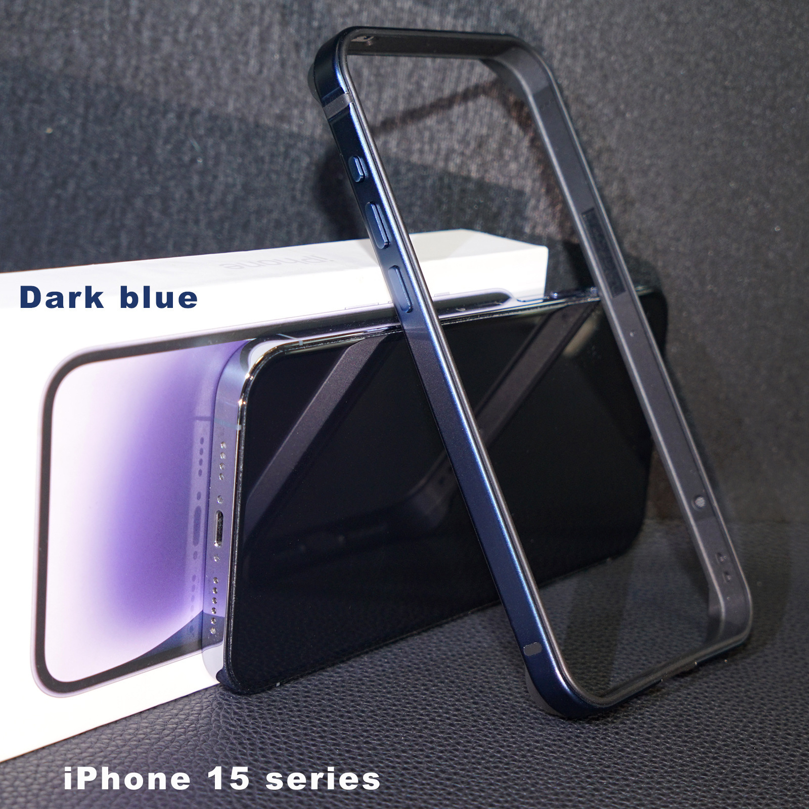 Ultra-thin Metal Frame Case for iPhone 15 Pro Max iPhone 15 Anti-drop 16E