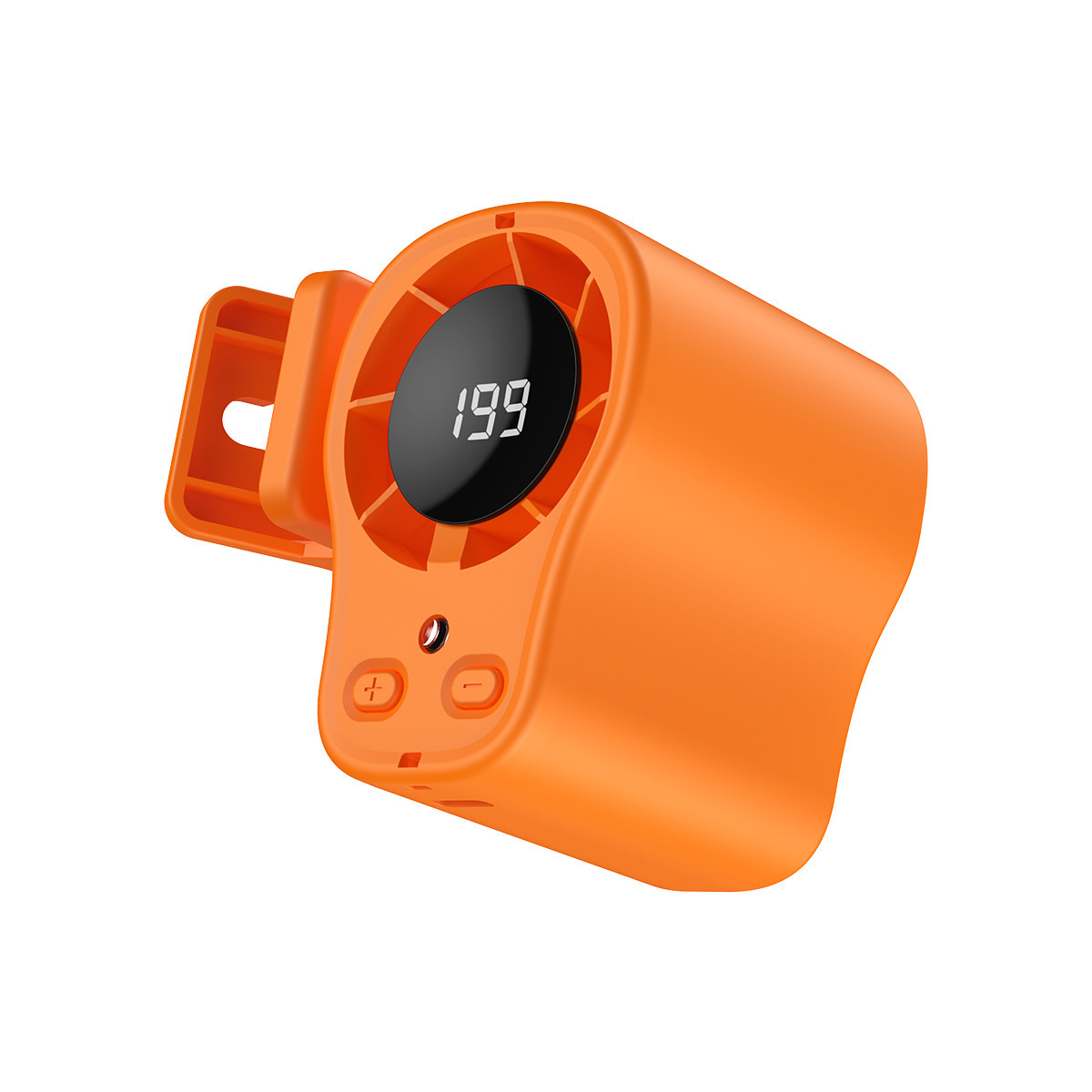 New T510 Waist Fan USB Large Capacity Portable Multifunctional Digital Display Outdoor Neck Fan