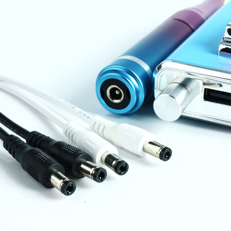 Rechargeable nail drill accessories drill handle connection wire DC port nail file replacement spring wire