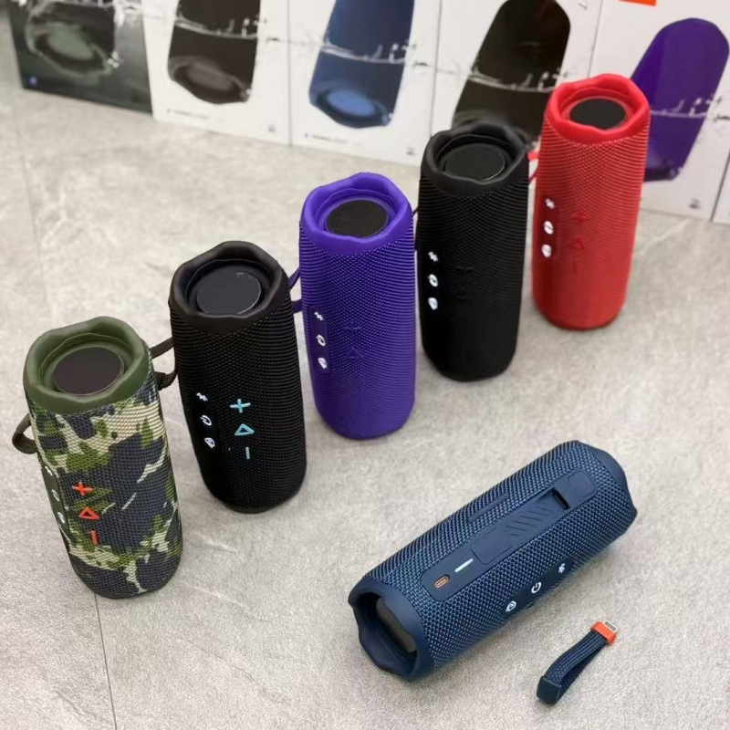 Steel Stamp Kaleidoscope 7 Bluetooth Audio Portable Car Subwoofer Outdoor Card Bluetooth Speaker