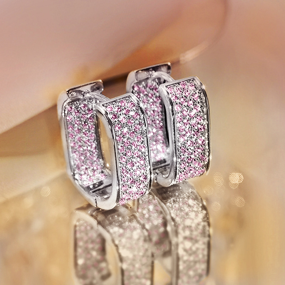 Cao Shi Micro-Set Zircon Ear Cuff Young Women's Earring Jewelry