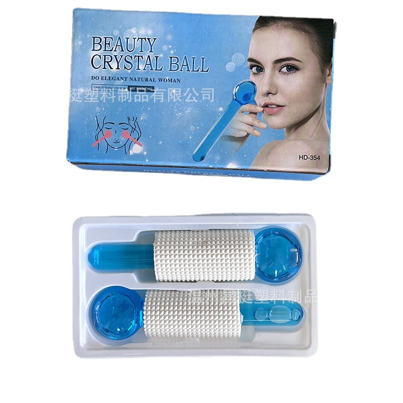 Ice wave ball, eye and face ice beauty ball, massage ball, crystal energy glitter, ice skin beauty ball, ice ball