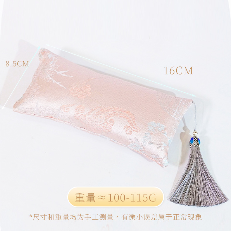 New Chinese Style Wrist Pad Keyboard Hand Rest Mini Small Portable Hand Pillow Mugwort Cassia Seed Lavender Herbal Plant