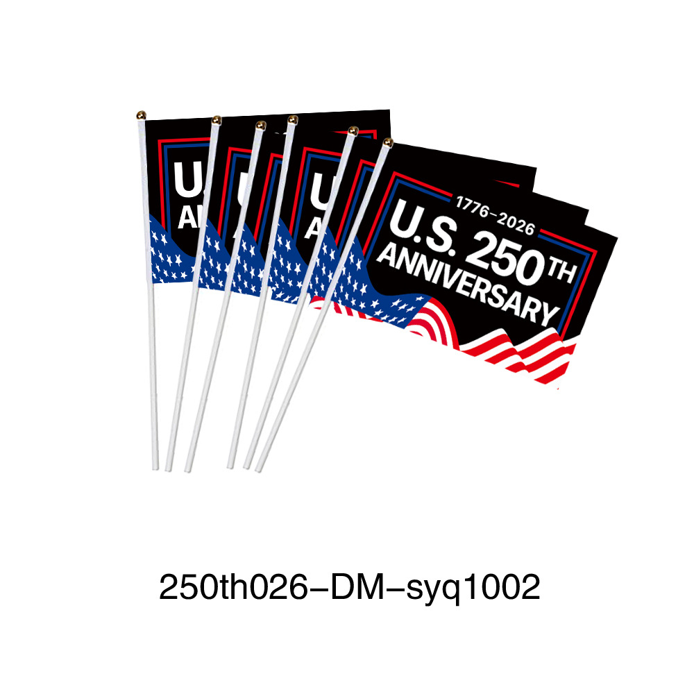 250th026-DM-syq1002 · 【20个】pp旗杆14*21cm