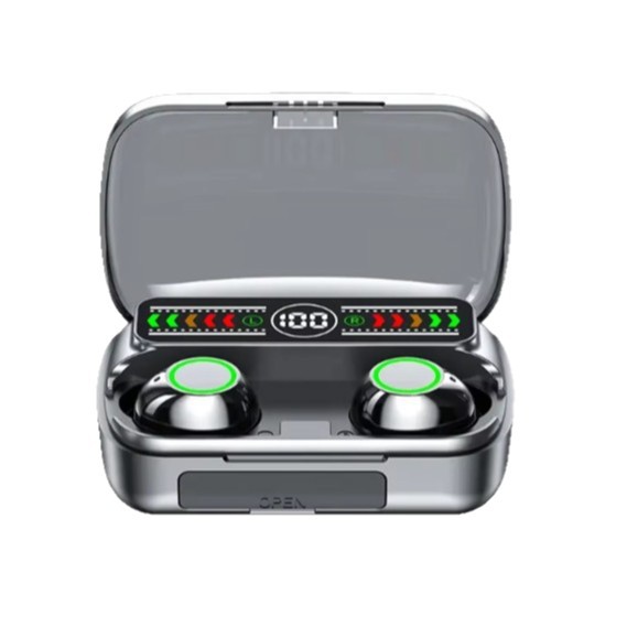 F9 Dual Ear Bluetooth Earbuds TWS Touch with Battery Display In-Ear Mini High Quality Sports Noise Cancellation M10