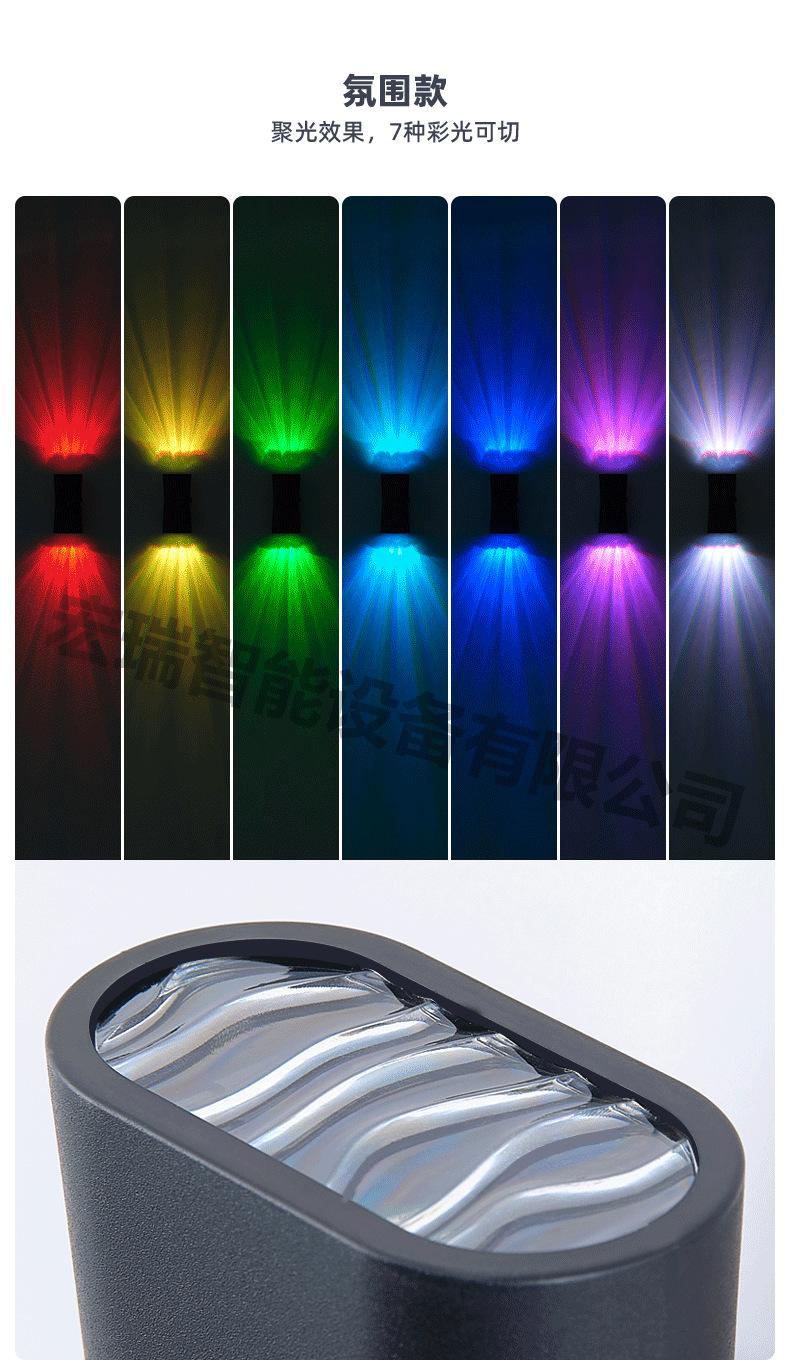 LED Fill Light Sleep Smart Light Control Induction Energy Saving Light Bedroom Bedside Wall Light Minimalist Wall Hanging Light