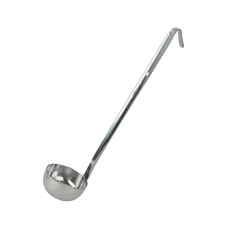 Stainless steel with hook measuring spoon long handle with scale gram spoon milk tea measuring spoon ounce juice spoon quantitative soup spoon