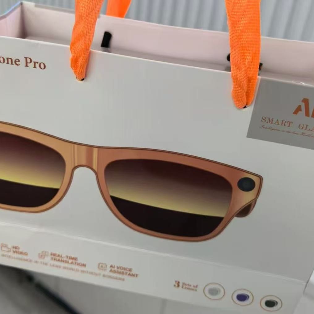 New AI Smart Glasses XKONEPRO Shooting Wireless Voice Control Photo Translation Black Technology 800W
