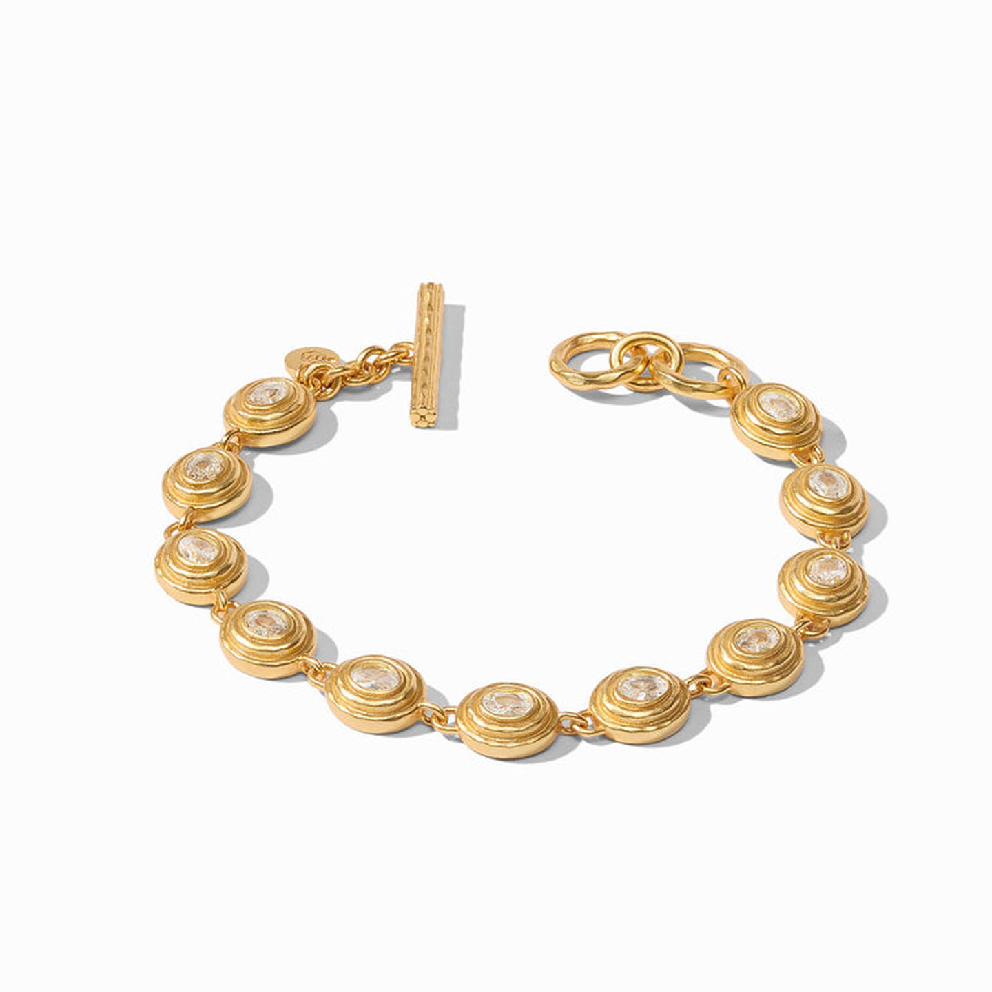 New oval gemstone bracelet