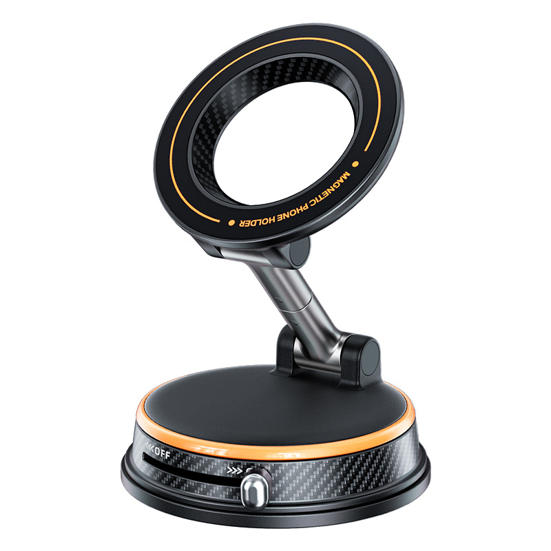 Car Phone Holder Magnetic Vacuum Suction Rotating Foldable Stand Multi-functional Indoor Outdoor Universal Phone Stand