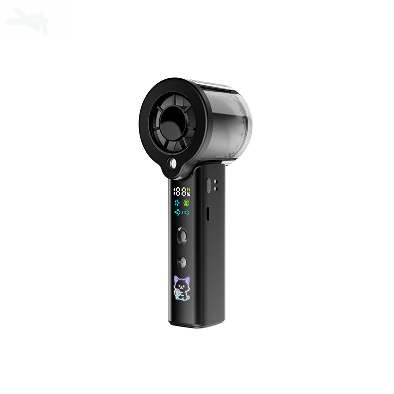 Handheld Fan Brushless Motor Ultra Silent Turbine Outdoor Portable Ultra Long Battery Life Mini Small Fan