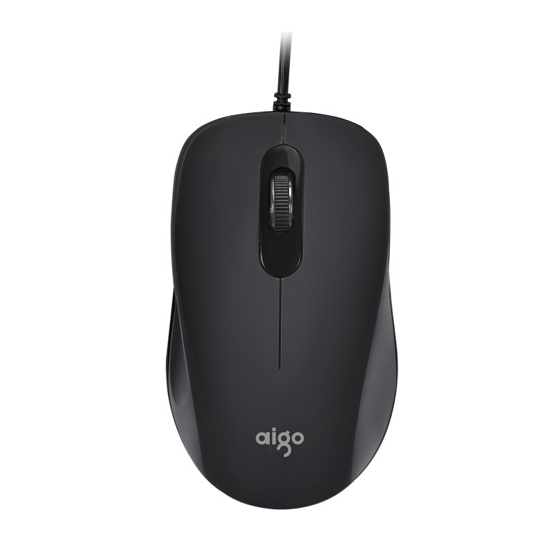 Aigo/Patriot Q822 National Good Thing Business Art USB Wired Mouse for Computer School Unit Hotel Procurement