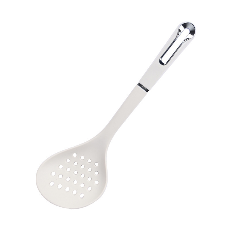 Silicone kitchen utensil set storage rack silicone spatula soup spoon slotted spoon claw scoop slotted spatula spoon set high temperature resistant cooking