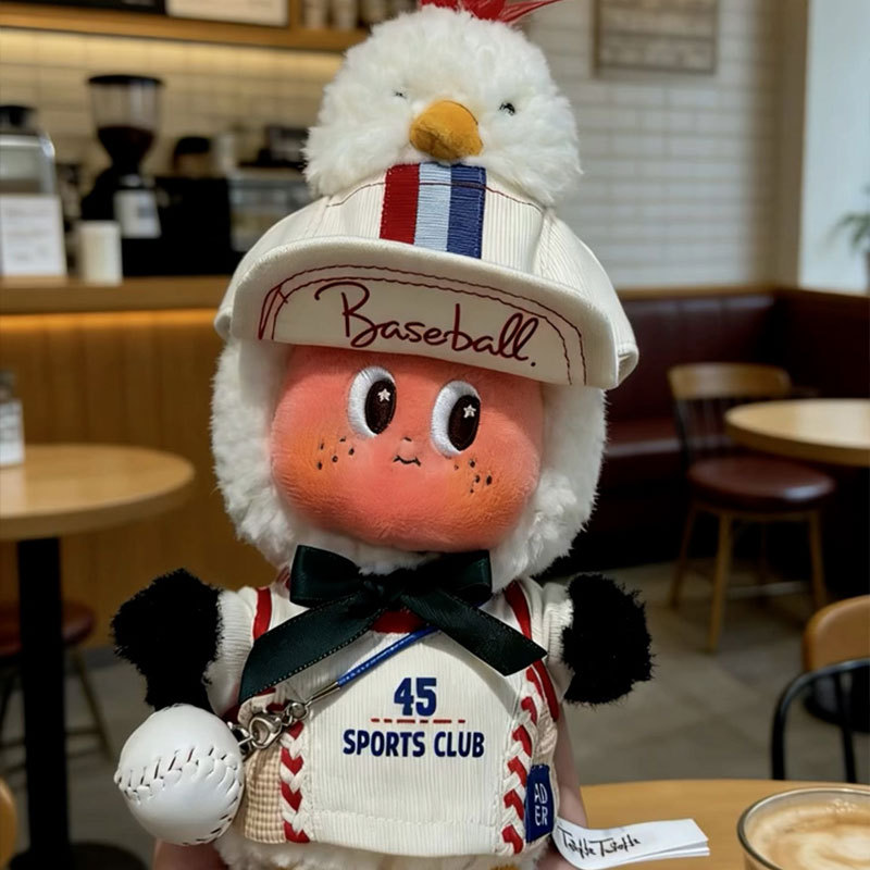 Only doll clothes] Suitable for Star People Heartbeat series albatross vow baseball jacket doll clothes set cute