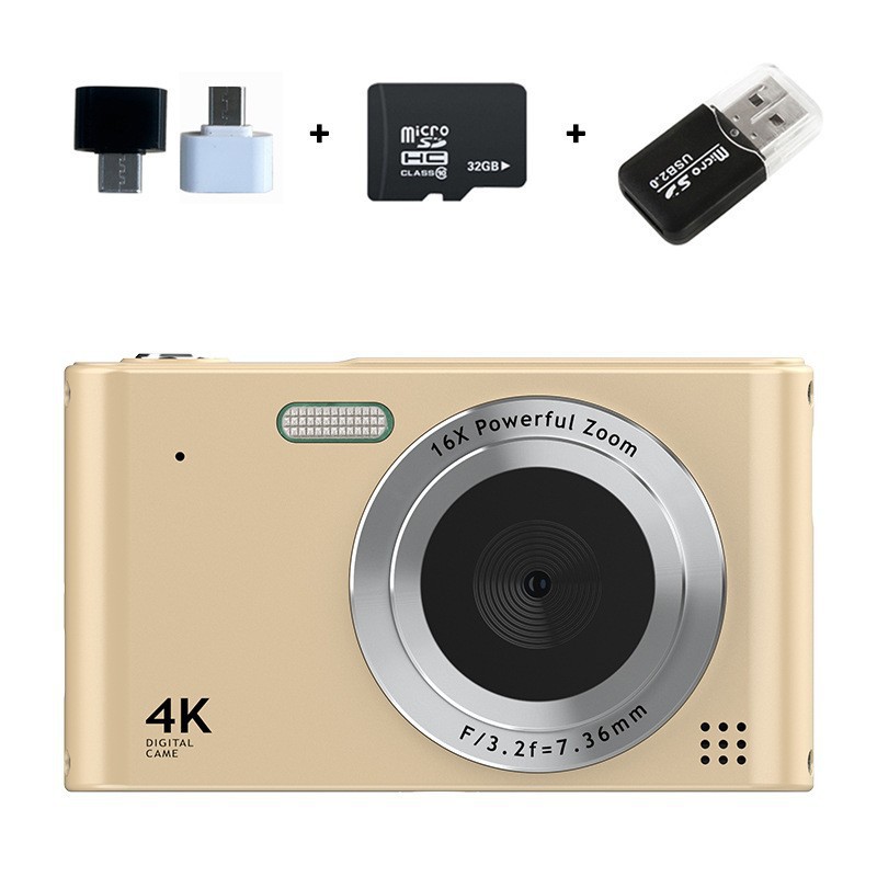 H15 digital camera CCD student 4K can transfer to phone gift CCD camera