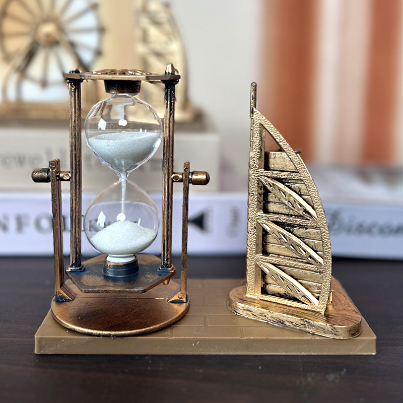 I0332 Student Gift Ferris Wheel Hourglass Sand Timer Ornament Home Decoration Ornament Craft