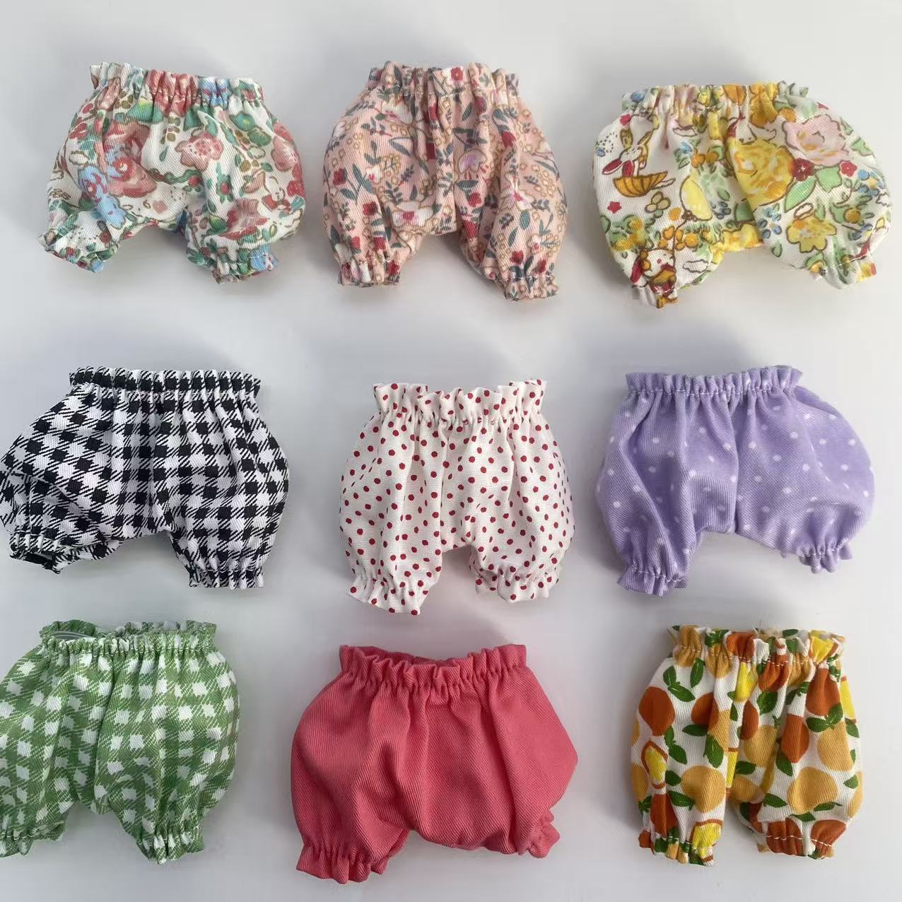 Doll plush toy bjd pendant mini pants lantern pants pumpkin pants accessory