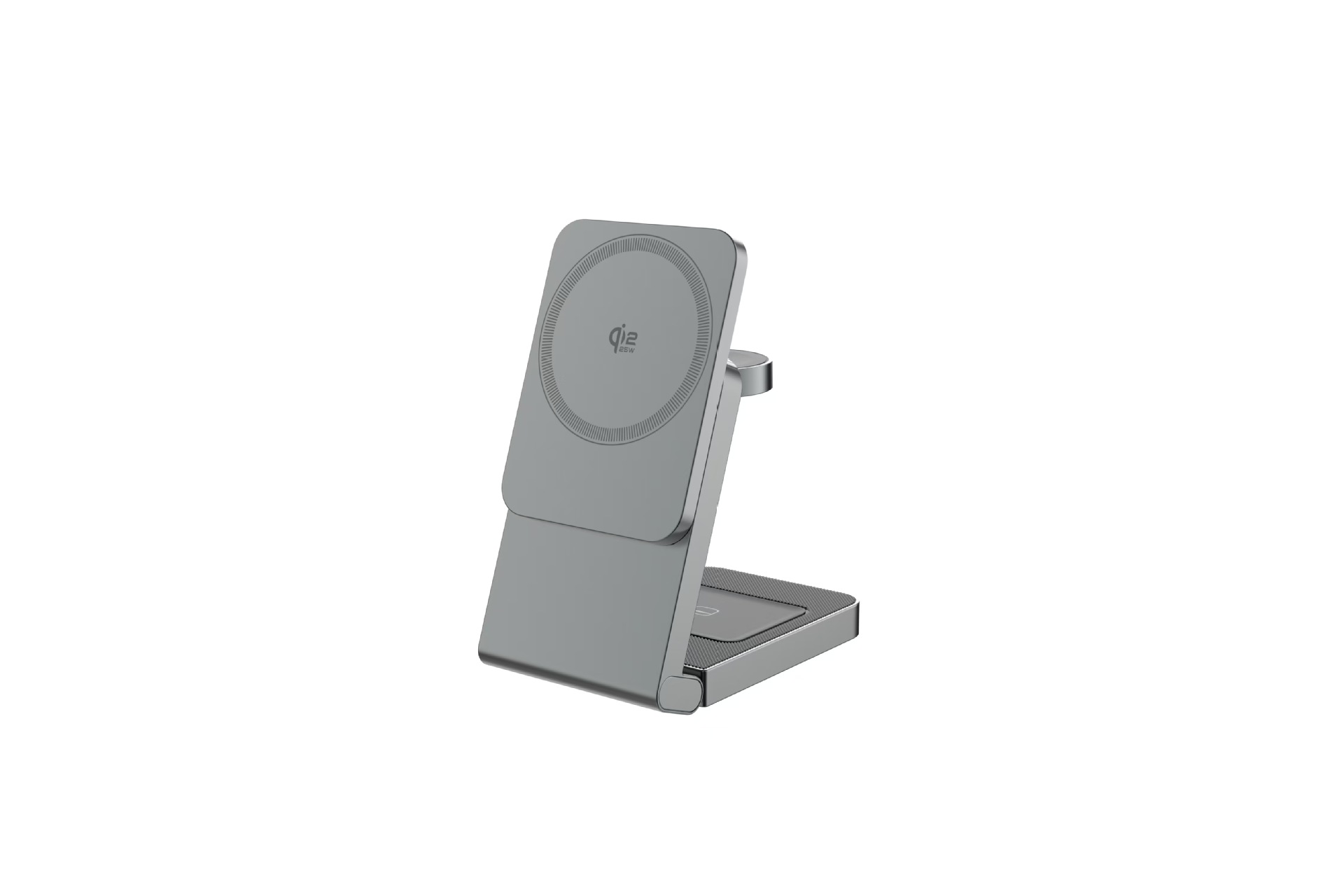 Industry First 25W Sliding Foldable QI2.2 3-in-1 Magnetic Wireless Charger Bracket Suitable for Apple Phones