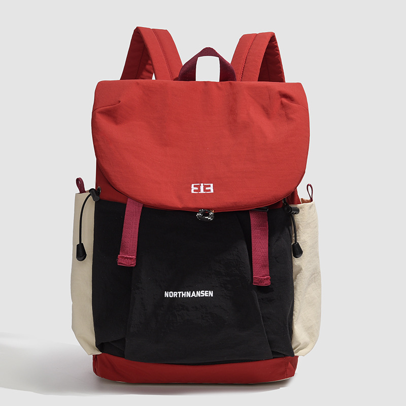 New travel double-shoulder backpack men and women large capacity lightweight outdoor commuting casual backpack