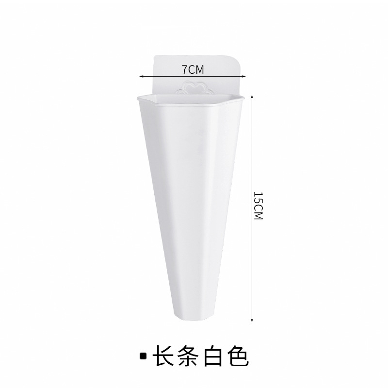 Hydroponic Wall-Mounted Flower Pot Wall Hanging Vase Lazy Man Plastic Wall Hanging Green Ivy Hanging Storage No-Drill
