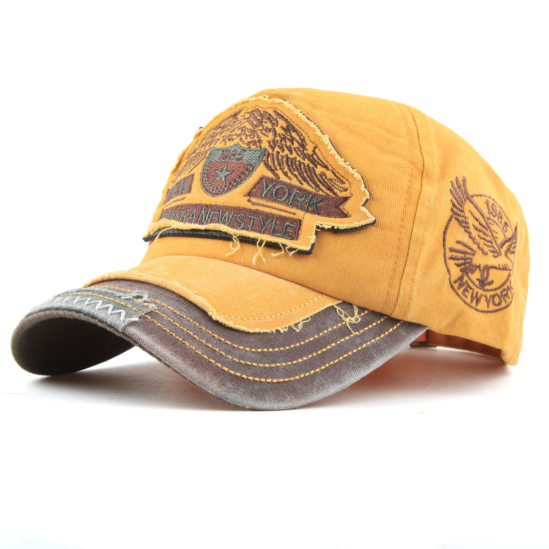 All-cotton spring/summer/autumn/winter sun hat, baseball cap, outdoor hat for men and women