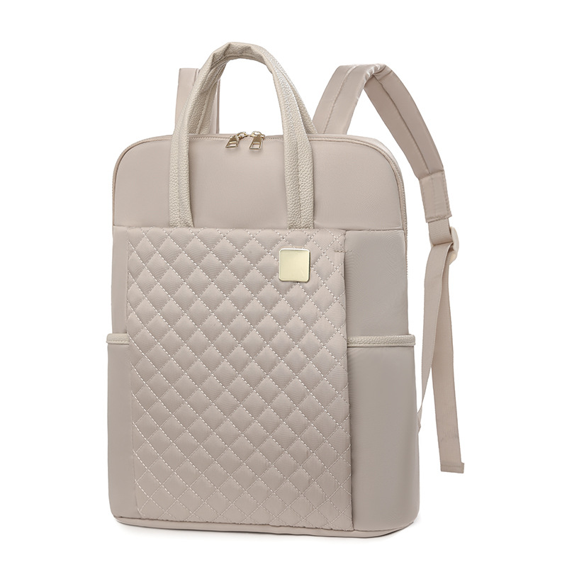 Women's bag 2025 women's business Oxford student laptop bag casual backpack women's outdoor travel backpack