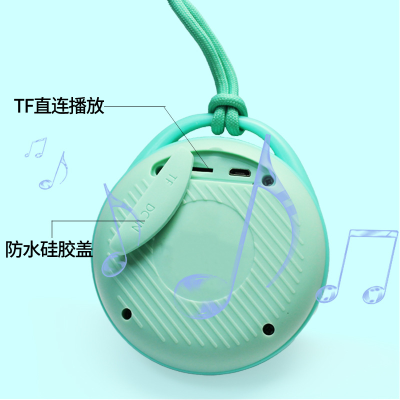 Bluetooth speaker TWS 4-level waterproof portable sports RGB light card playback audio high fidelity wireless outdoor