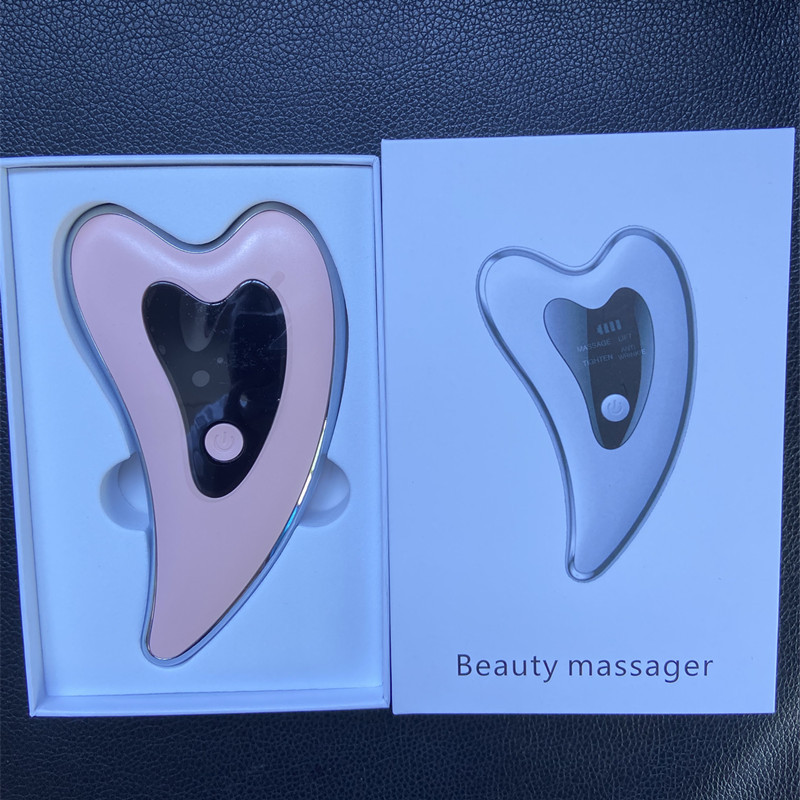 Home Massager Fade Nasolabial Folds Neck Massager Lifting and Tightening Heating导入仪 Electric Scraping Beauty Device