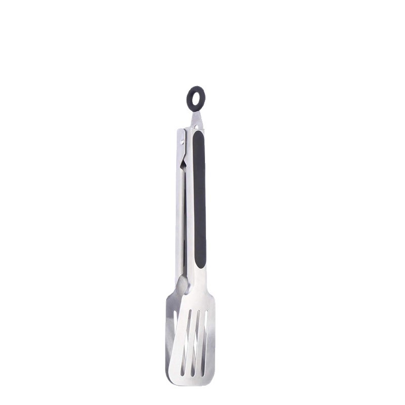 Thickened Stainless Steel Food Tongs Heat-Proof High Temperature Kitchen Steak Bread BBQ Clips Multi-Function Food Tongs