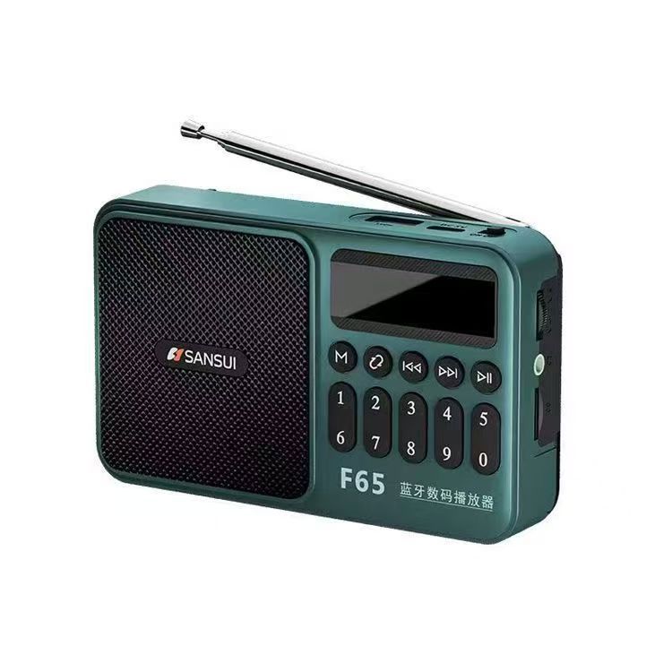 Shanshui F65 Plug-in Bluetooth Radio TF Card U Disk Radio for Elderly Portable Player