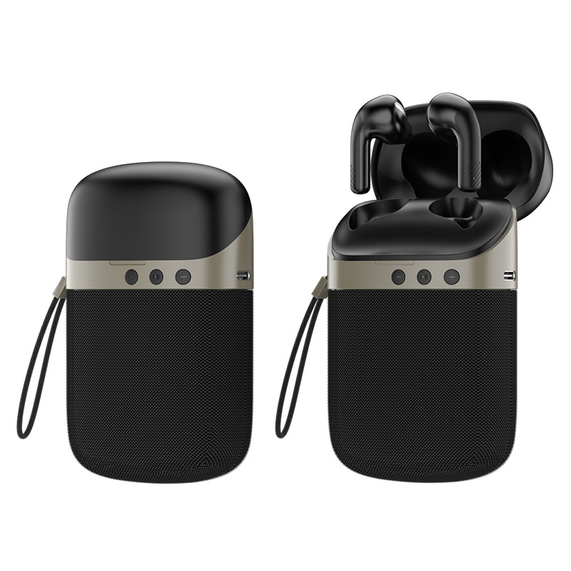 Private Mold High-Quality Bluetooth Earbuds Long Wear Comfortable Long Battery Life Noise Cancellation TWS Audio Speaker Headset 2-in-1