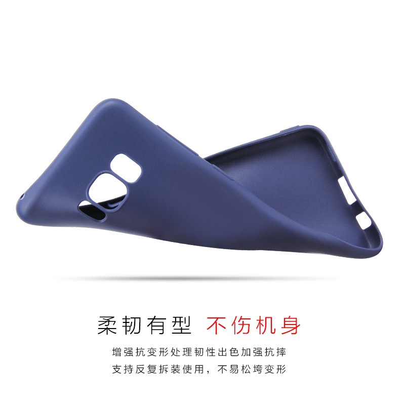 Applicable for Samsung S8 Phone Case Frosted Note9 Candy Color S11 Anti-Fall Full Wrap Frosted TPU Protective Case