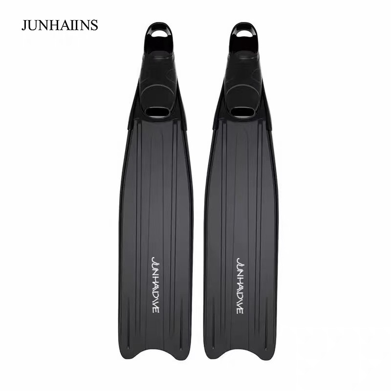 JUNHAIINS men and women free diving fins TPR comfortable lightweight swimming fins