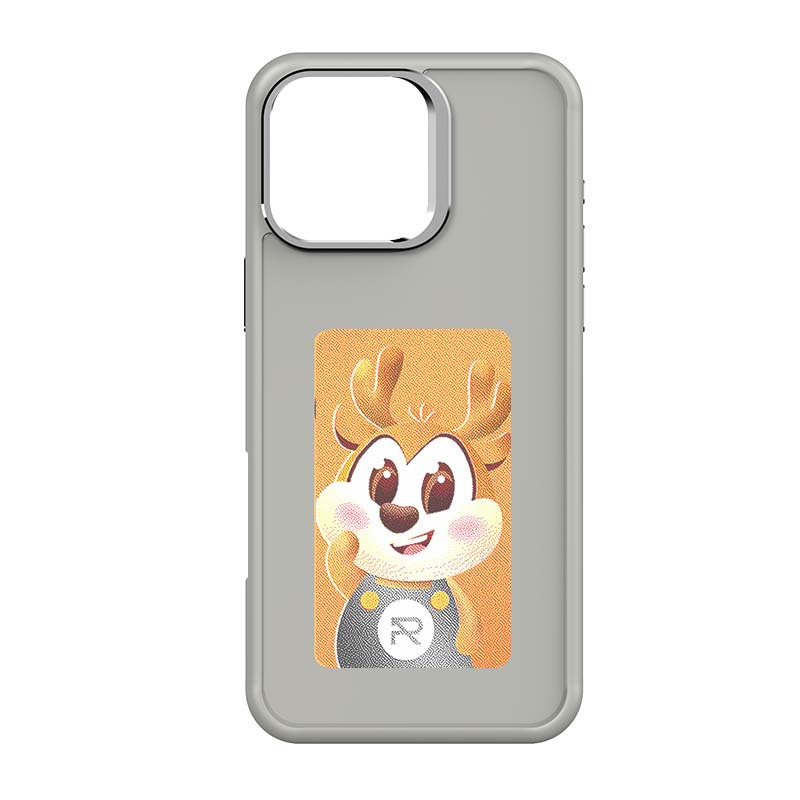 E-Ink Phone Case NFC Screen Projection Four Colors DIY for iPhone 13 to 17 PM Series Tagi Phone Case