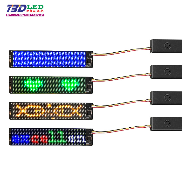 LED flexible display, hat-style LED display, flexible LED display for cell phones, backpack-style LED flexible display