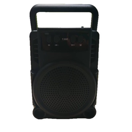 1360 new wireless Bluetooth speaker outdoor home handheld super heavy bass K song square