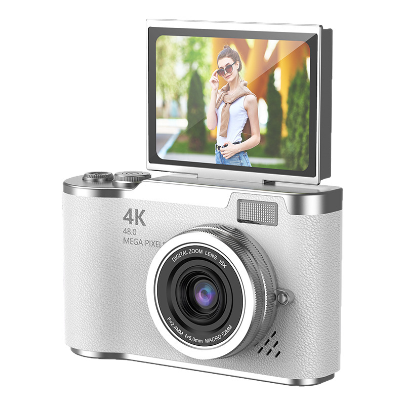 New product high-definition flip screen camera digital camera card machine shooting camera student entry-level student camera