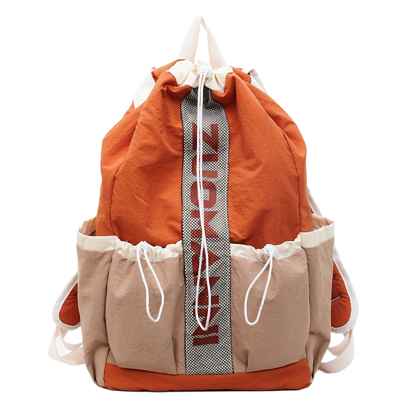 Badminton Bag Drawstring Backpack 2025 New Nylon Large Capacity Travel Bag School Bag Climbing Cycling Tennis Bag