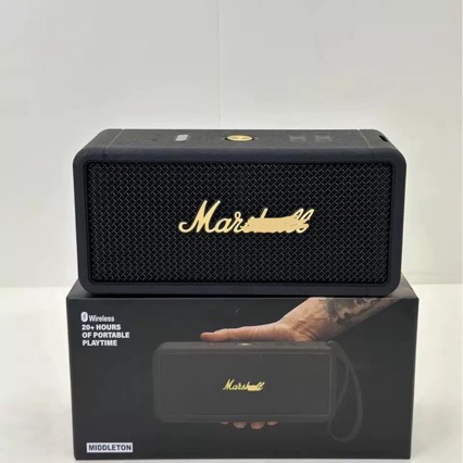 MARSHA MIDDLETON Marshall Outdoor Small Speaker Wireless Bluetooth Speaker Portable High Sound Quality LL