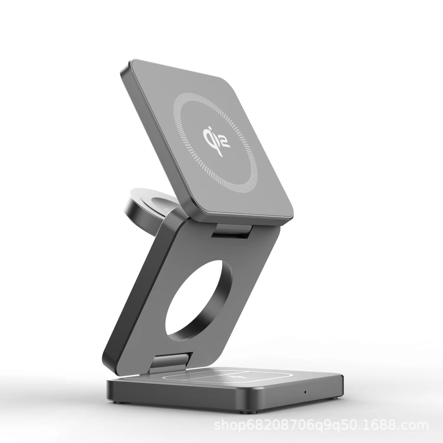 Qi2 version 3-in-1 folding wireless charger for Apple phone earphone watch