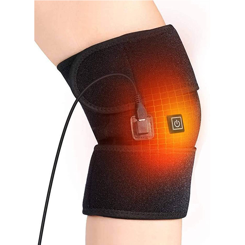 Adult Mugwort Care Heating Knee Pad Electric Heating Belt Leg Warmth Therapy Device Charging Knee Heat Compress