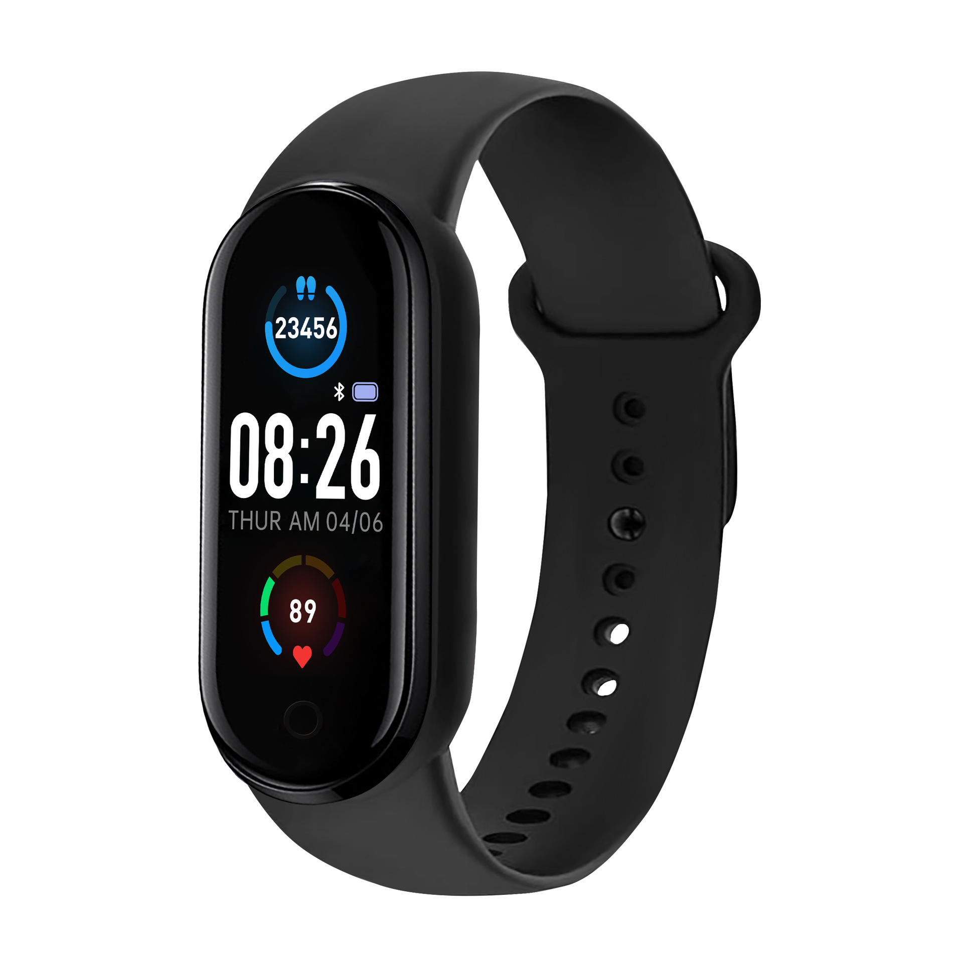 M5 Smart Bracelet Men Blood Pressure Heart Rate Color Screen Bluetooth Pedometer Sports Bracelet Watch Women