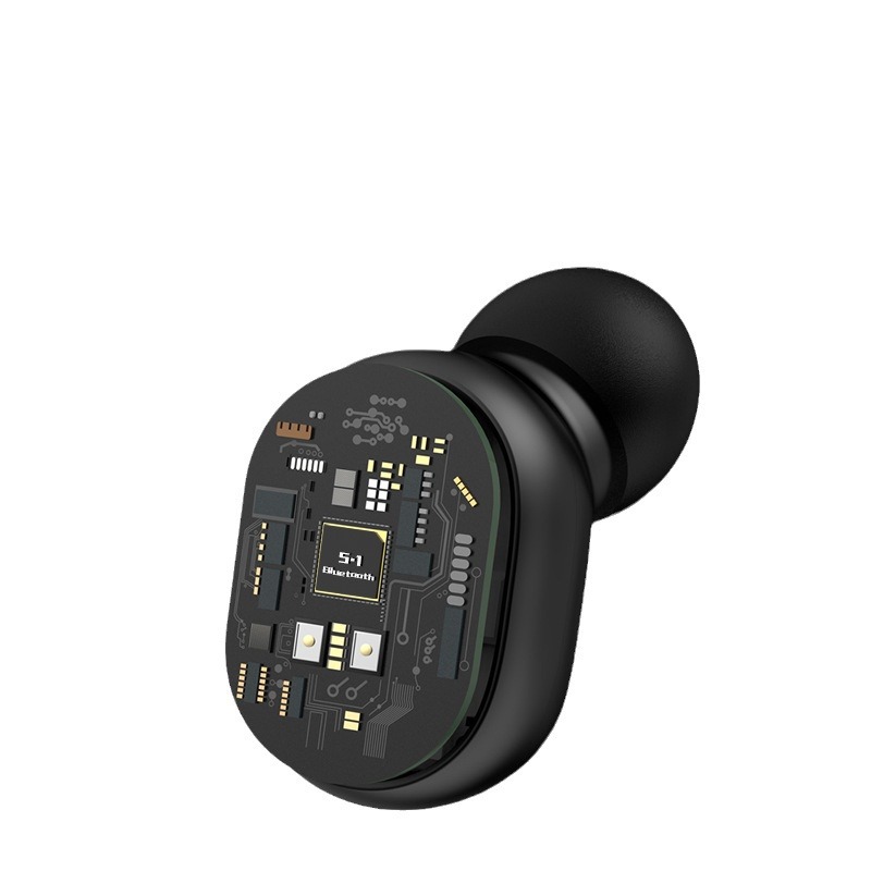 E6S Bluetooth Earphone Macaron Mini Sports In-ear Stereo Noise Reduction Digital Display Wireless Sports Noise Reduction