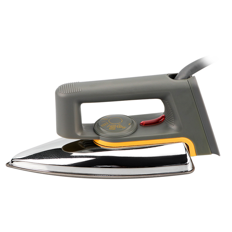 Dry Ironing Iron No Water Old-fashioned Dry Iron No Steam Stainless Steel Electric Iron Can Iron Pictures and Rhinestones